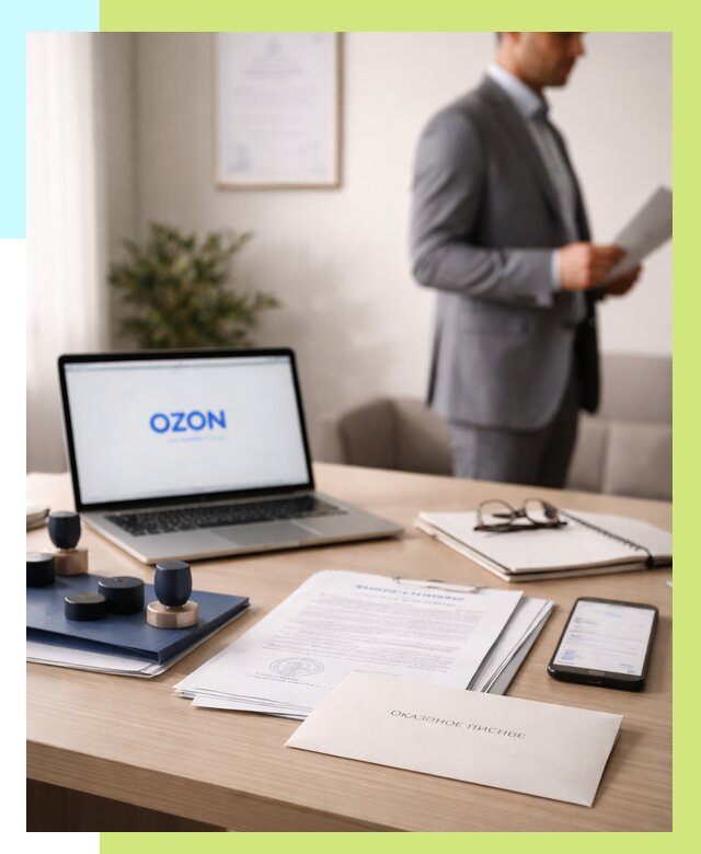 Отказное письмо для Ozon в Керчи от 3574 р. | Сертэкс